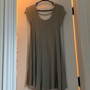 Striped American eagle dress size small